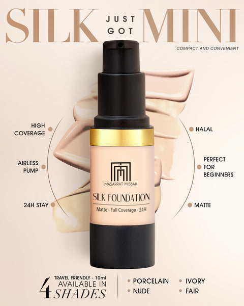 Masarrat Misbah Foundation Ivory Shade Silk Foundation Mini